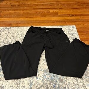 Black Cherokee Infinity Scrub Pants - Large Tall